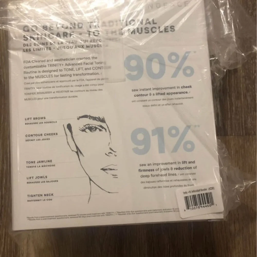 NuFace Trinity + Facial Toning Device Starter Kit, w/ Super Antioxidant Booster - Picture 2 of 6